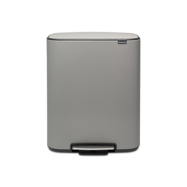 Brabantia Bo 30 Litre + 30 Litre Pedal Bin with Two Inner Buckets
